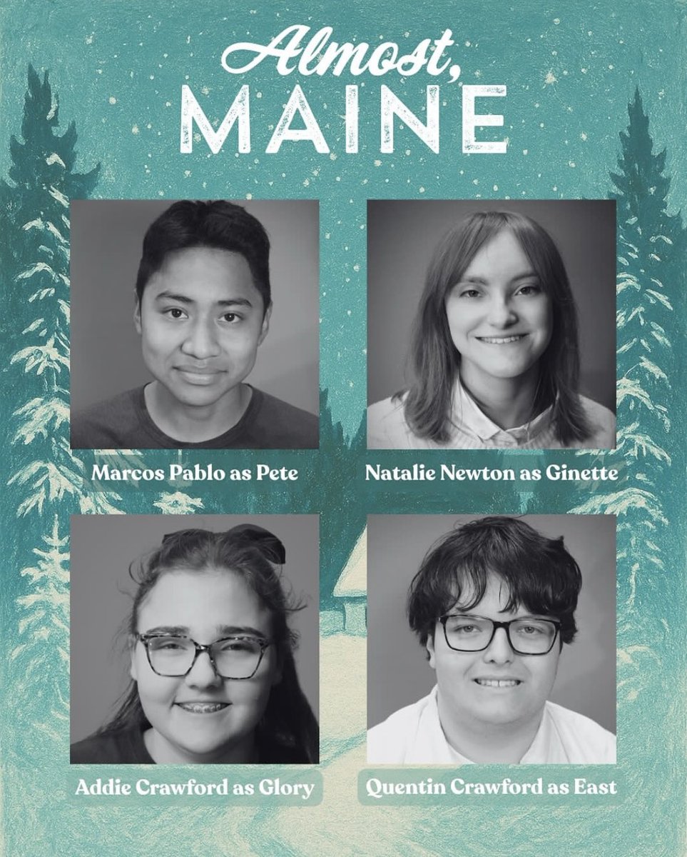 Don’t miss “Almost, Maine” in the Miller Theater at Notre Dame High on November 7-8.  Visit GoFan to purchase tickets
gofan.co/app/school/TN1…