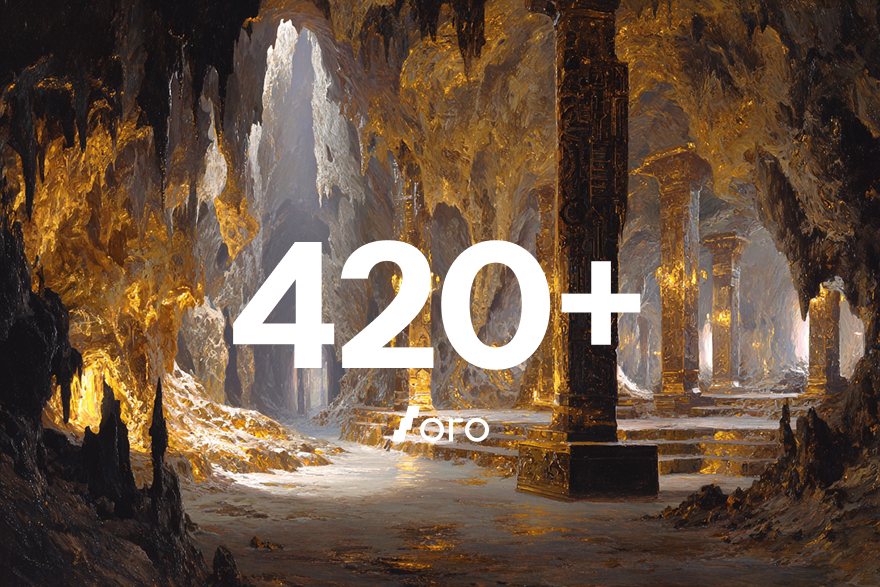 orogoldapp's tweet photo. 420+ people are earning yield on their staked gold 🏆 https://t.co/jCNXVCxmru