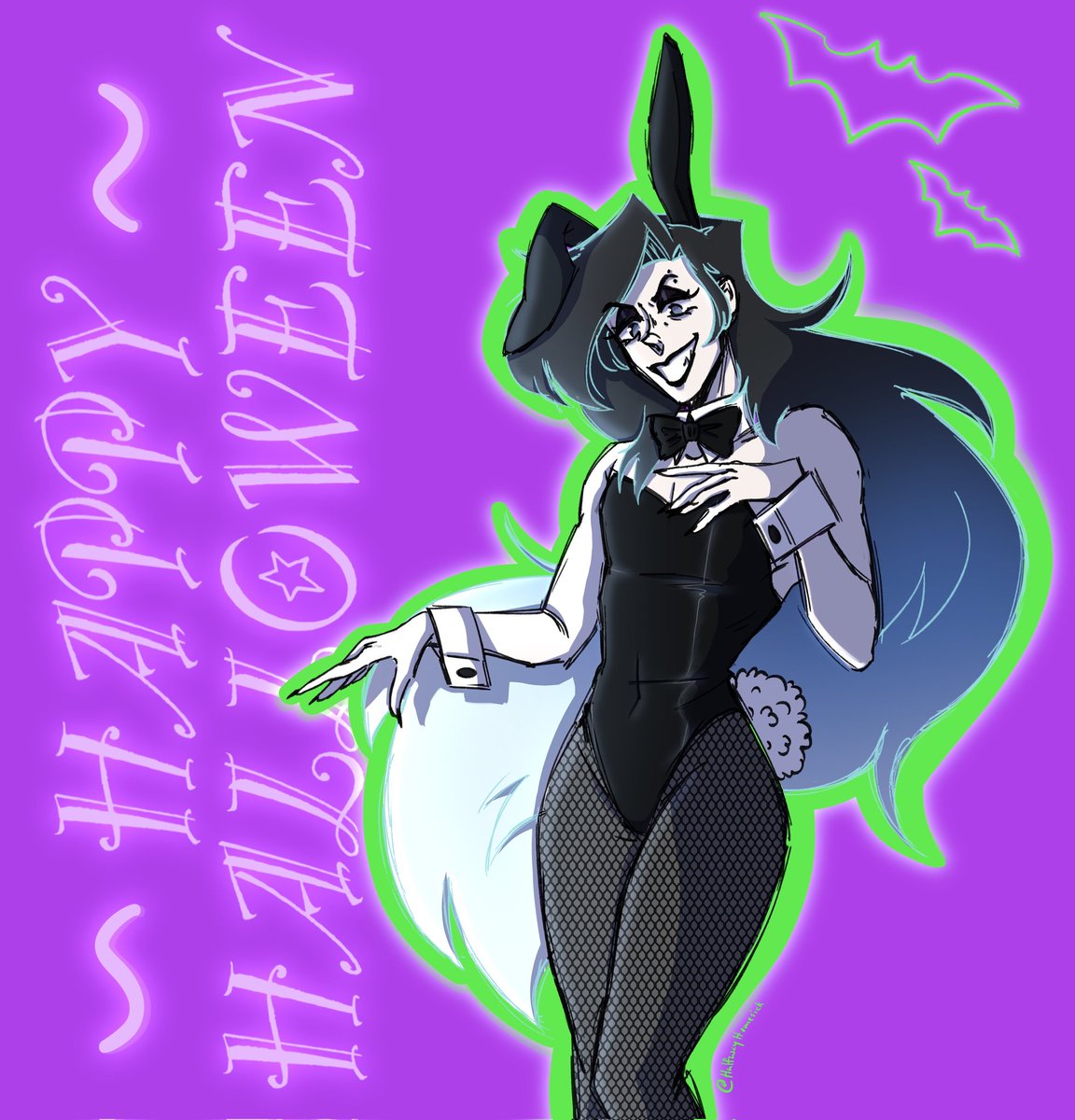 Happy Halloween Freaks!!🎃
~
#FarFetchedShow #FarFetchedfanart #quinnhuckley