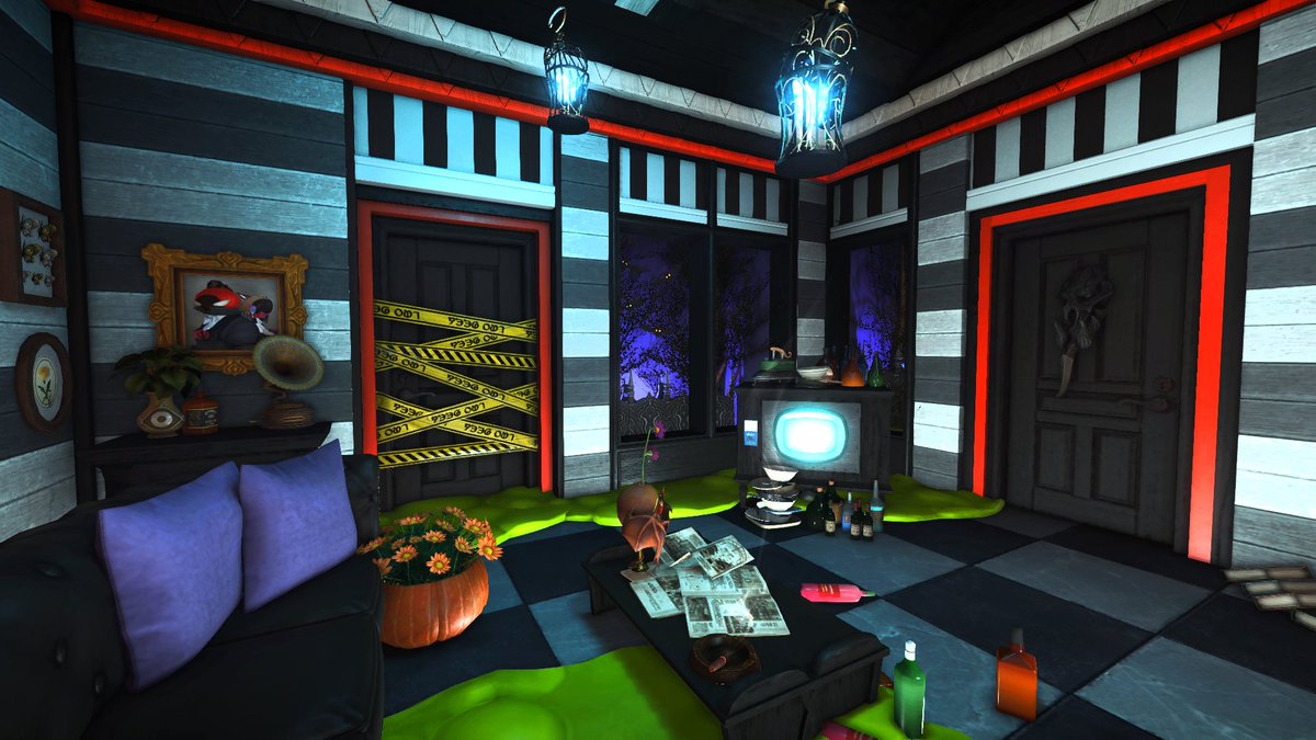 TeigeZuHeltzer's tweet photo. "The Hauntquarters"

TRICKS &amp; TREATS IS HERE!! 8PM EST TONIGHT!! Come check out all 30 of the spooky builds!! 

Dynamis-Rafflesia-Goblet-Ward 26-Plot 31 [ S ]

#FF14Housing #FF14ハウジング #hgxiv #HousingEden #FF14 #FinalFantasyXIV #Teige #Tat25 https://t.co/ms1cPK7LHf