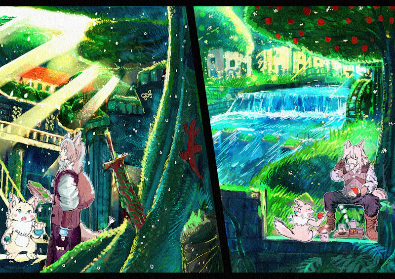 リクエストありがとうございました。
(その2)

skeb.jp/@kagashika1799…