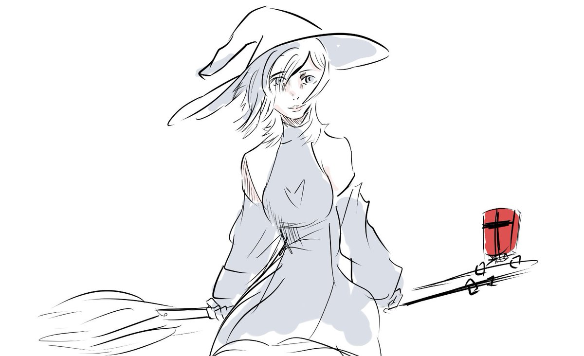 quick tired halloween 10H doodle ^^