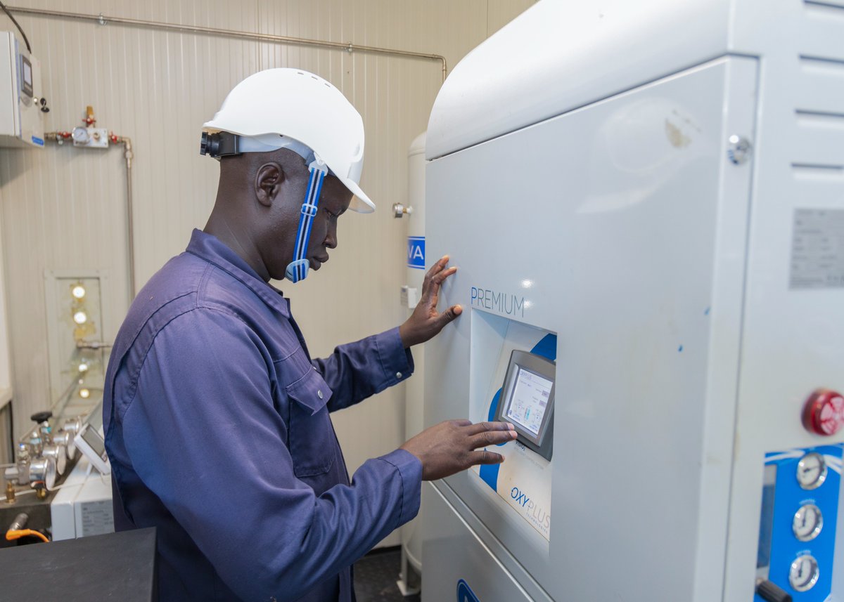 “I   don’t know if we would be having our son today. Oxygen saved his life,”~Sarah.

Thanks   to <a href="/GlobalFund/">The Global Fund</a> &amp; partners, new oxygen plants are saving lives in hospital in 🇸🇸.

Let’s   invest in more. #PartnershipsMatter #Oxygen4All

Read   more➡️ bit.ly/AllBreathCounts