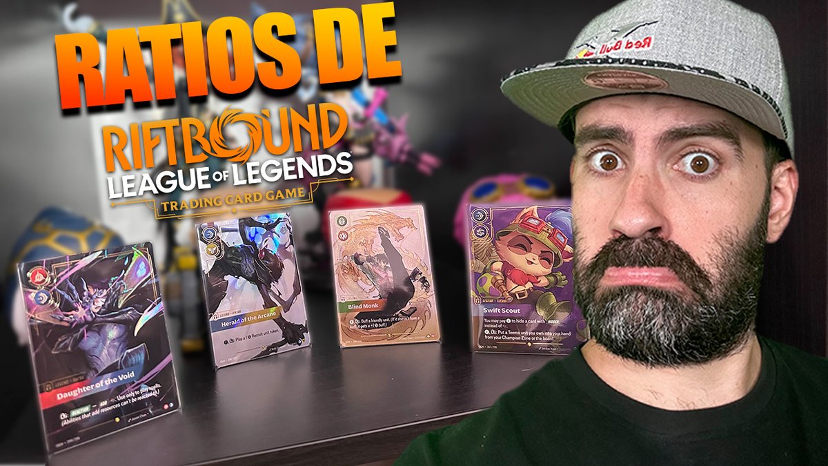 Os dejo por aquí un vídeo hablando sobre los ratios de caja y case, para que tengáis claro lo que os vais a encontrar abriendo material de <a href="/playriftbound/">Riftbound</a> 

Link a continuación, comparte mamarracho.