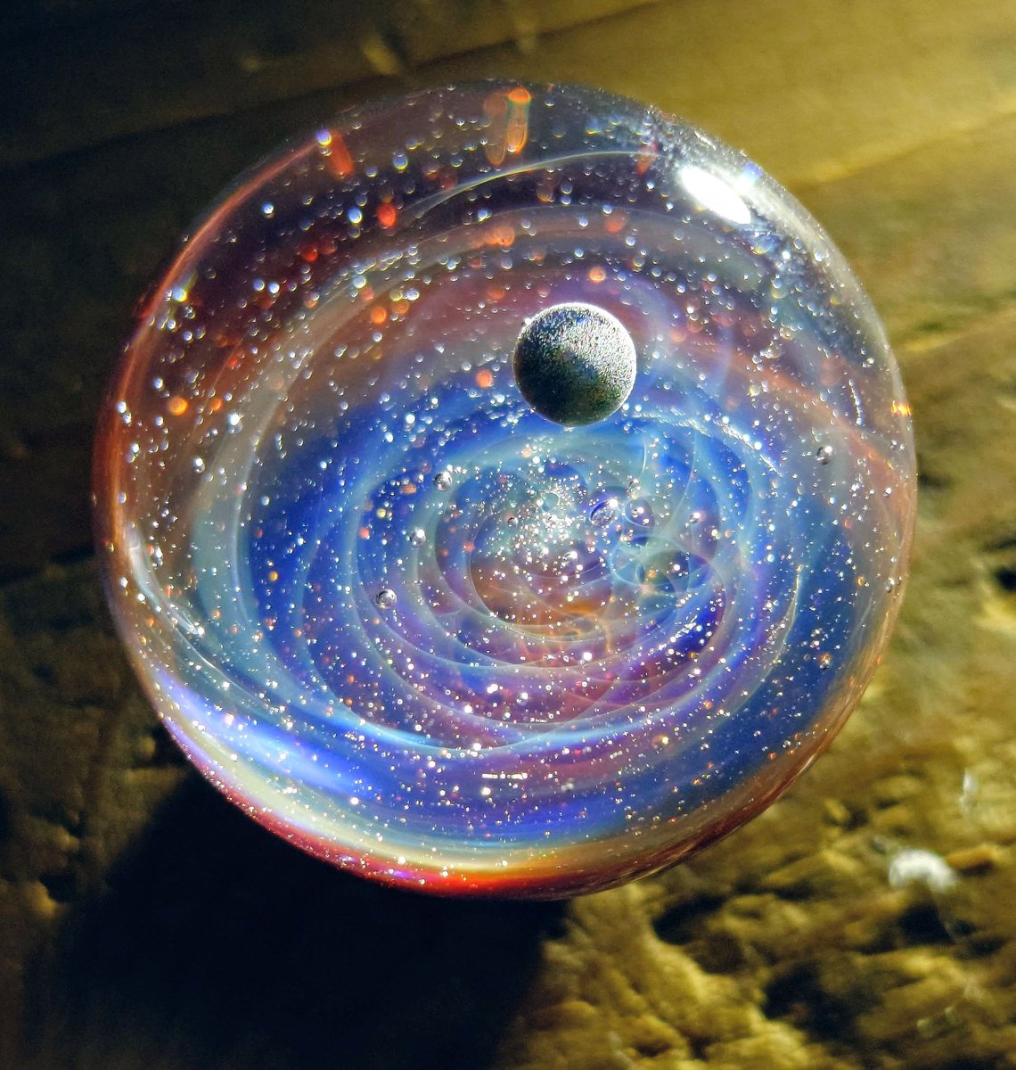 【再値下げ!【抽選新品】宇宙ガラス +α 赤系ブラックオパール 正規品 戸水賢志 抽選品 宇宙ガラス +α 赤系 ブラックオパール 正規品 戸水賢志 【公式