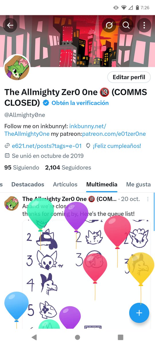 Oh no
Balloons, it's that day again!