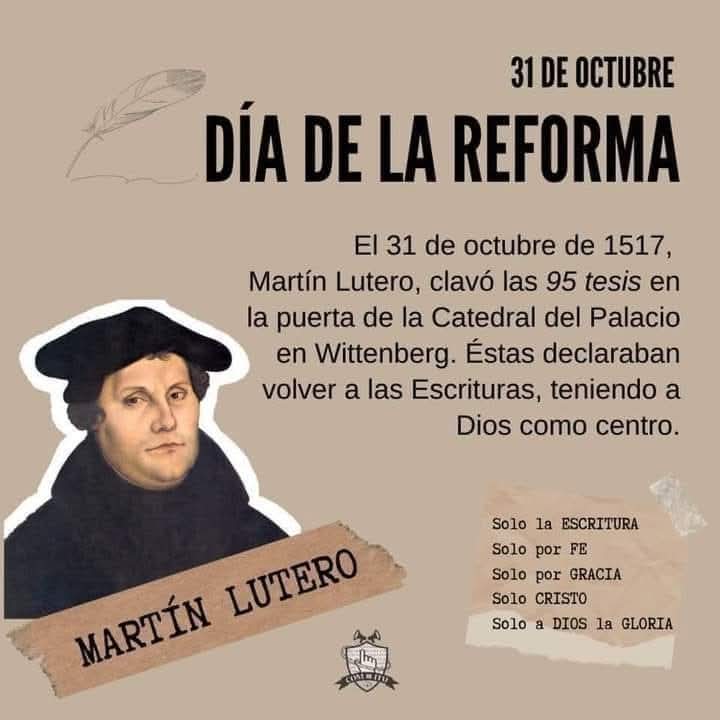 gami_lu's tweet photo. Hoy celebramos el Día de la Reforma Protestante, un momento para conmemorar la valentía, la libertad y la búsqueda de la verdad en la historia cristiana. 🩷 https://t.co/yeyCCoE79R