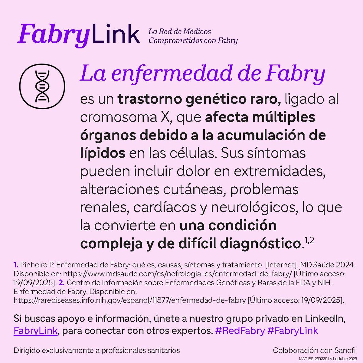 dricardogil's tweet photo. Enlace a #FabryLink 👉https://t.co/HG6t4Qd137
#Fabry #RedFabry https://t.co/0mupuoWMfe