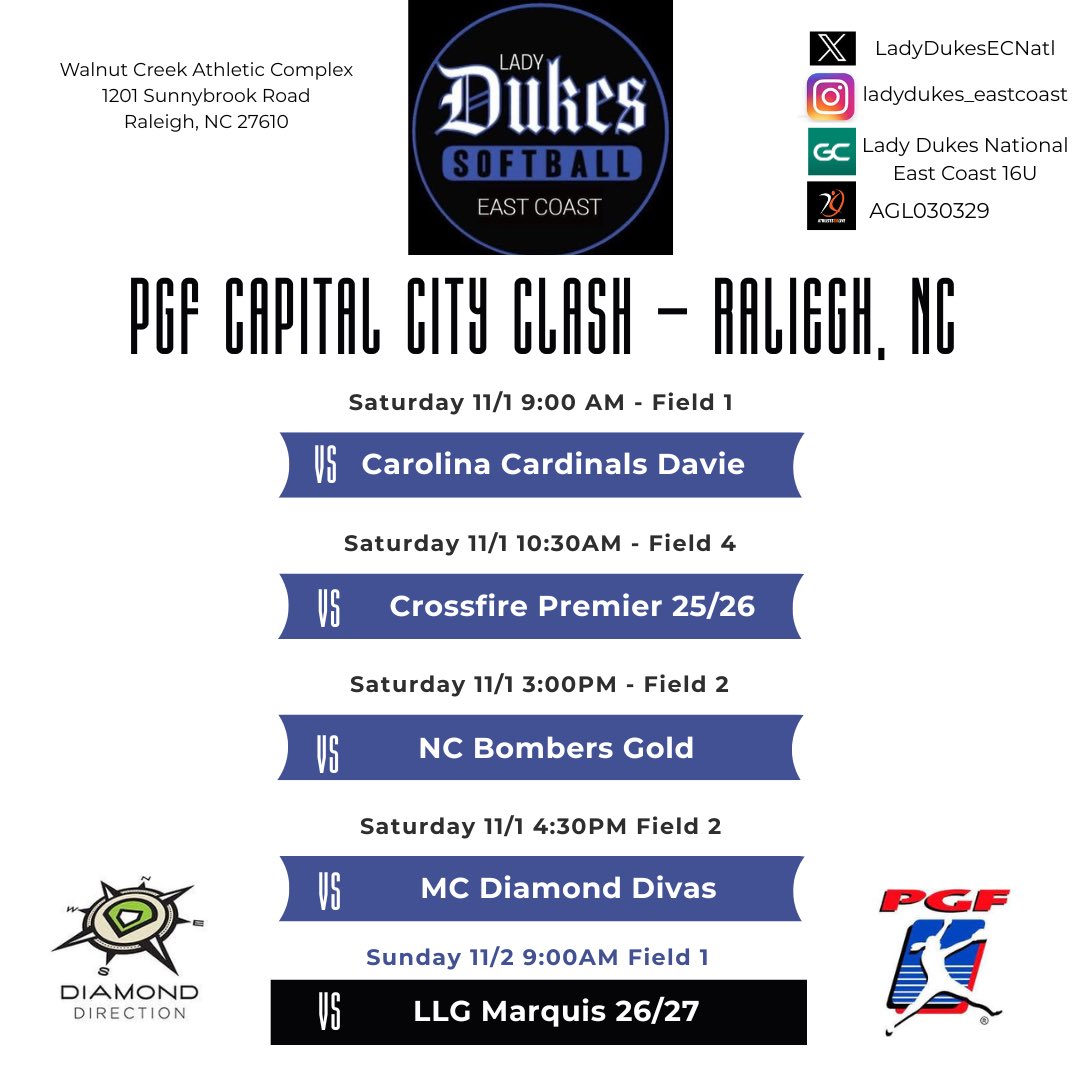 Team’s ready. Cleats on, energy up—let’s go! 💖🥎🔥 #GameTime #SquadGoals
<a href="/PGFnetwork/">PGF</a> <a href="/CoastRecruitsSB/">Coast Recruits 🥎</a>