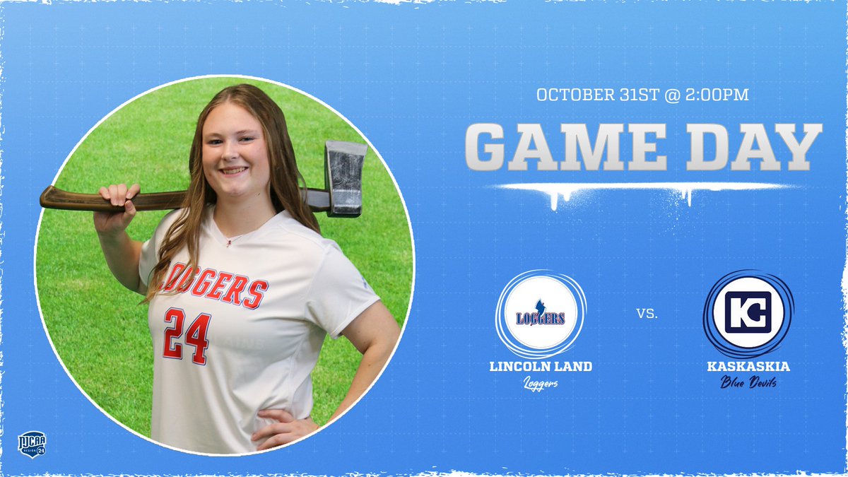 🪓⚽ Region 24 Semi-Final | Game Day!

📅 Friday, October 31
🕑 Kickoff: 2:00 PM
📍 LLCC | Springfield, IL

🎥 Watch Live: lincolnlandloggers.com/sports/womens-…

#TheLand #RollLogs #ChopOn
@llccathletics @njcaa_xxiv