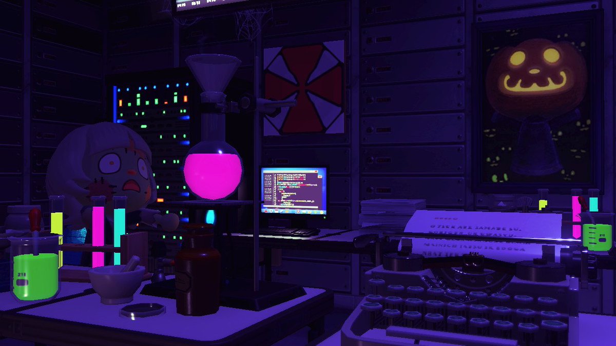ukkygame's tweet photo. ハロウィンの
ゾンビペイントで思う存分
バイオハザードごっこを楽しむ私 https://t.co/KwFaPAJAVr