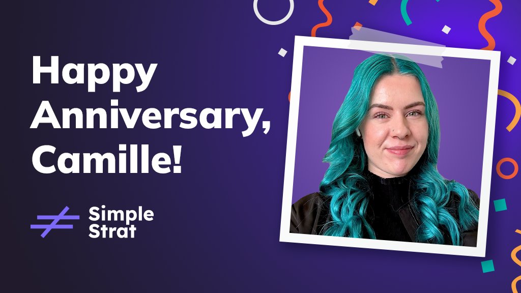 SimpleStratChat's tweet image. Celebrating two incredible years with Camille, one of our brilliant @HubSpot Solutions Consultants!
Camille brings curiosity, sharp insight, and a knack for solving even the most complex HubSpot puzzles.
Here’s to the next chapter of growth, laughter, and more wins!