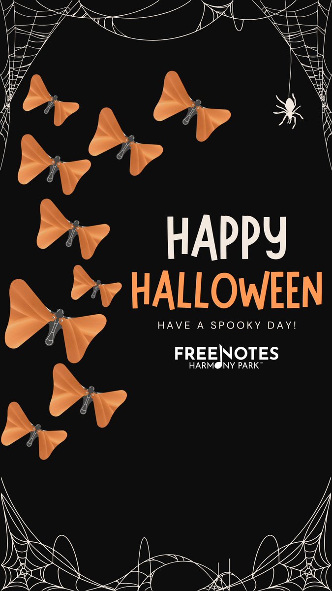Happy Halloween! 
Only treats can be found at our music parks but once you find your groove, you might have a few tricks up your sleeve!🎶🎃