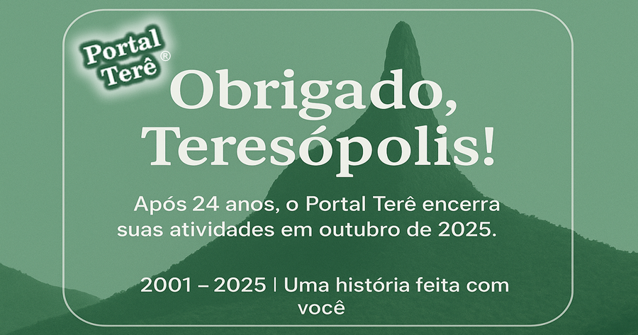 portaltere's tweet photo. Depois de 23 anos de muitas histórias, notícias e serviços compartilhados com nossa cidade, o Portal Terê se despede. Em outubro de 2025 encerramos oficialmente nossas atividades. Saiba mais em: https://t.co/QX2JqomEl5 https://t.co/eDnELGNcfa