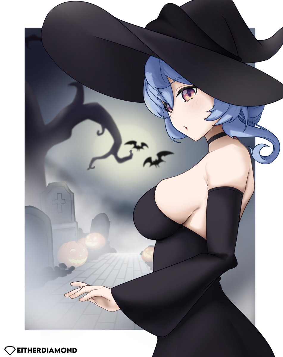 Spooky Ganyu🎃
#GenshinImpact #Halloween2025