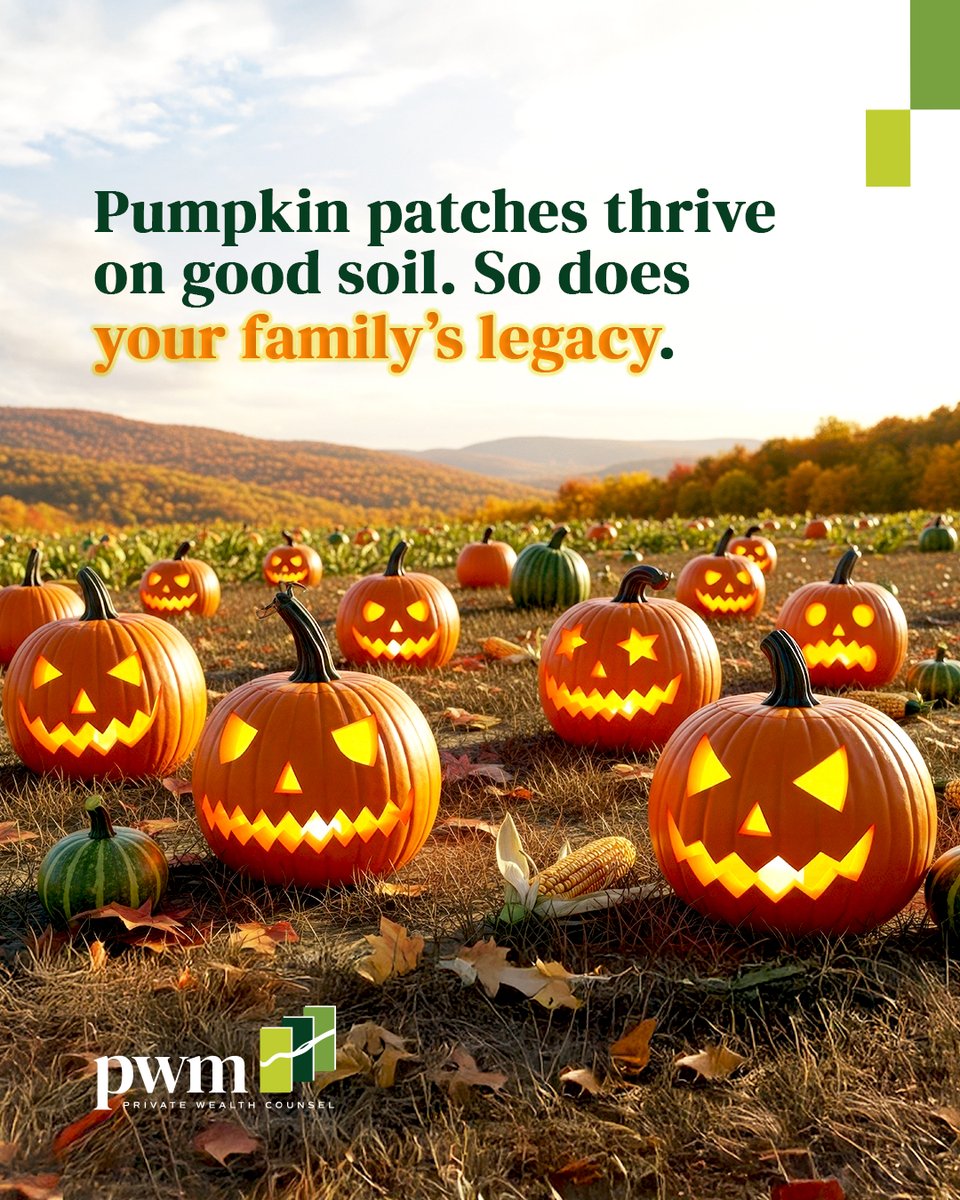 PrairieWealth's tweet image. Tricks are for Halloween, not for your family’s financial future.

Grow your legacy on good soil with planning that lasts for generations. 🎃

#Halloween