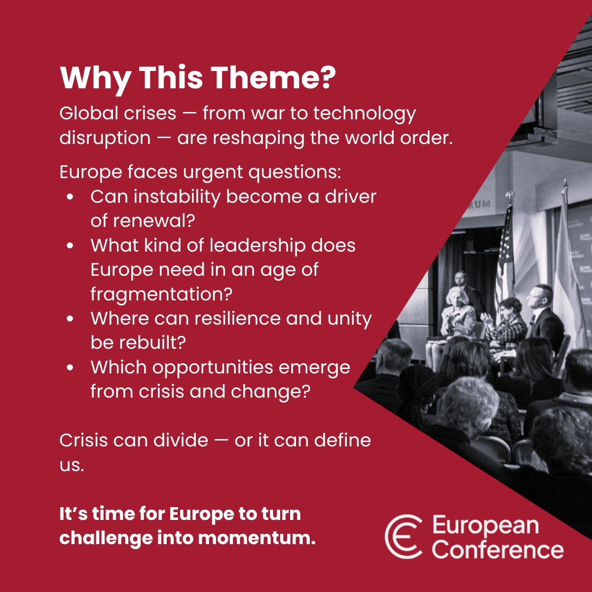 European Conference tweet media