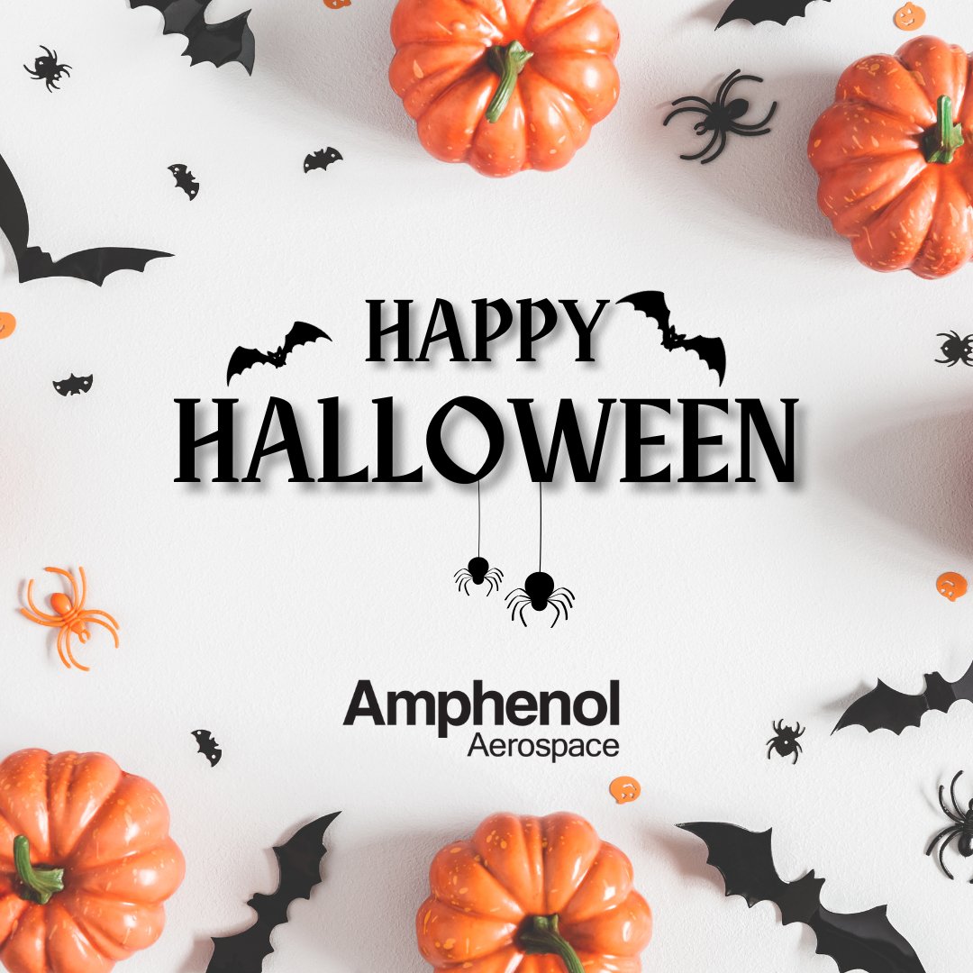 Happy Halloween from all of us at Amphenol Aerospace!