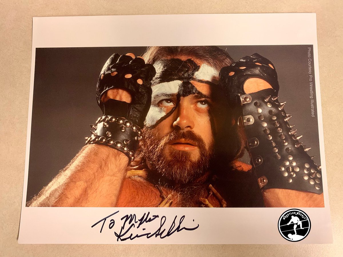 wrestlerweekly's tweet image. WRESTLER WEEKLY wishes you all a #HappyHalloween w/ the guy who scared me as a kid then got me &amp;amp; my brother banned from watching wrestling on TV while living in Jax FL w/ Championship Wrestling From Florida! #KevinSullivan Read all about it in my book #FamilyBaconRasslin #SR