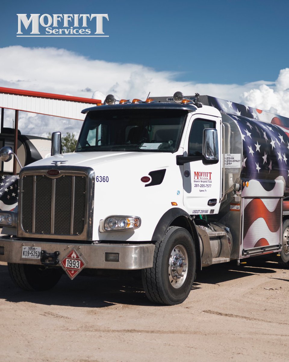 MoffittServices's tweet image. Reliability isn’t just a promise—it’s our standard. Moffitt provides dependable fueling every time. #MoffittServices #FuelingYourSuccess #OnTimeDelivery #TexasBuilt #FuelingTexas
