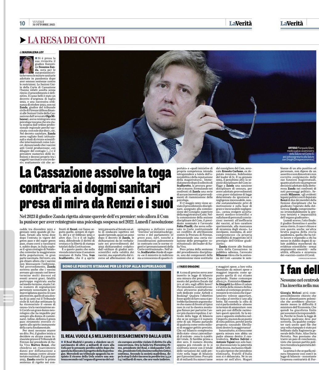 OrtigiaP's tweet photo. Terzietà dei giudici solo quando fa comodo..  la giudice #Zanda si permette  di respingere i ricorsi di #Renzi per la sua famiglia e dunque deve essere punita. E viene punita su questioni insindacabili. Il #CSM la punisce per aver reintegrato una psicologa sospesa ai tempi del Covid. Oggi l'assoluzione  che è simbolo di tutte le decisioni punitive  dei provvedimenti  di sospensione dal lavoro. Sarà riscatto per tutti ingiustamente sospesi