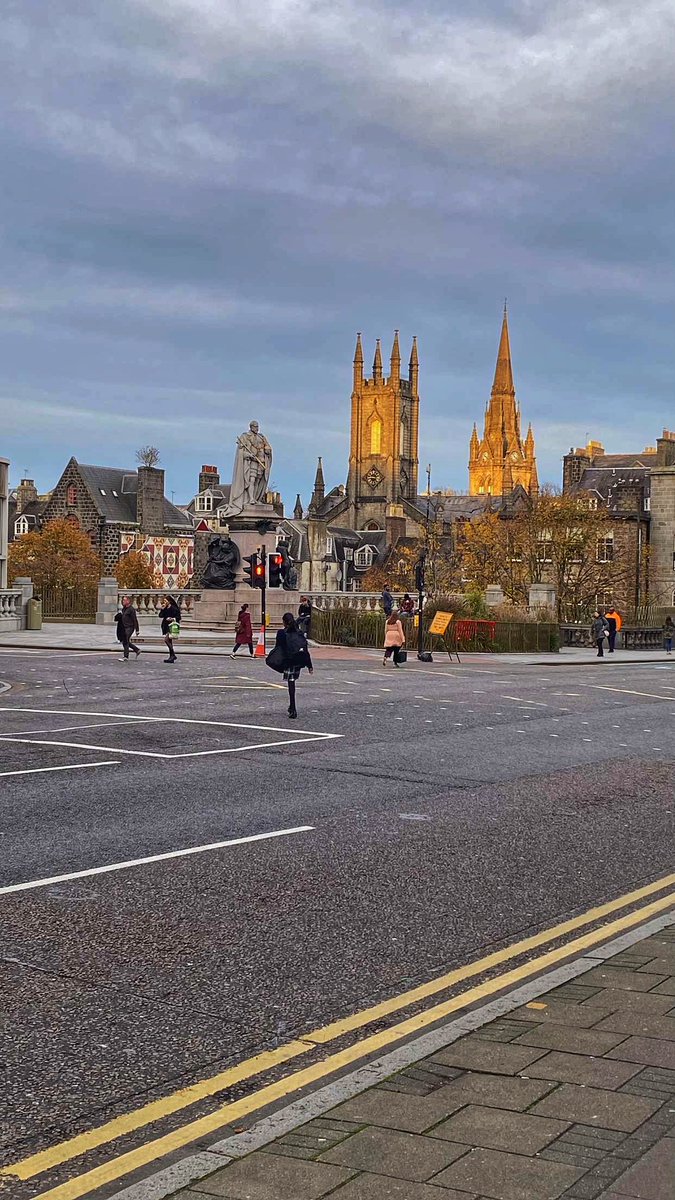 When I walked around exploring beautiful Aberdeen last October