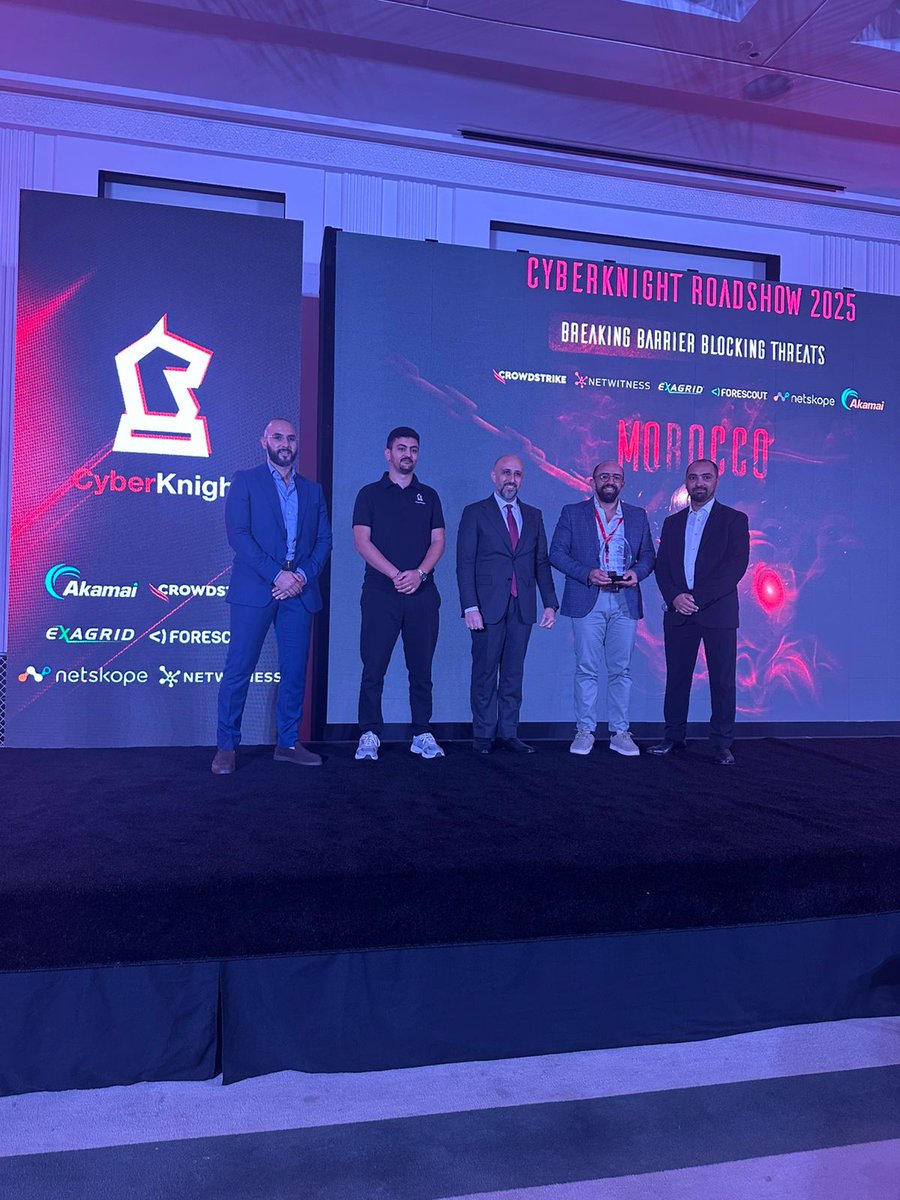 DataProtect_'s tweet image. 🏆 Innovation isn’t just what we do — it’s who we are.

Proud to be recognized by @CyberKnight as a partner achieving the Highest Level of Innovation! 🚀

From our CyberSOC to every DATAPROTECTOR — innovation drives us, protection defines us. 💡🔐

#DATAPROTECT #CyberKnight