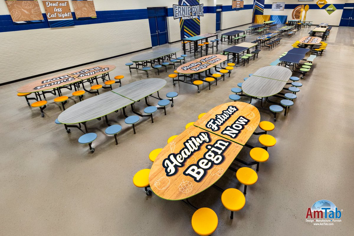 AmTab's tweet image. Because Healthy Habits Start with Inspired Spaces. 🌟

When dining spaces are designed around students, they become places of belonging and inspiration. 

Let’s build dining environments that feed both body and mind.
➡️ linktr.ee/amtabmfg