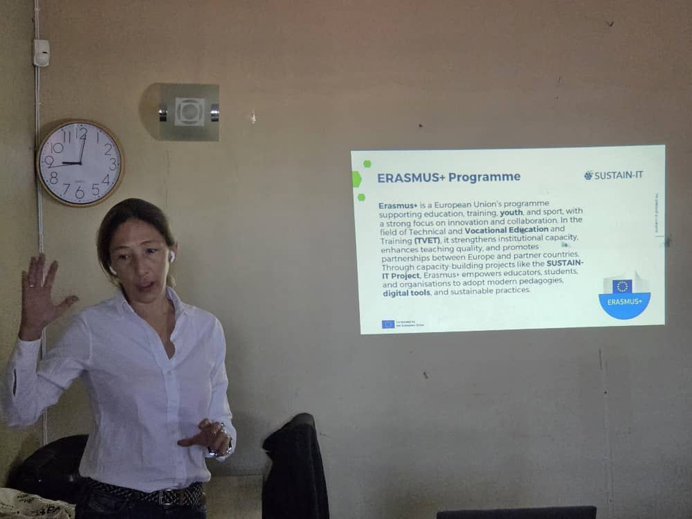 The Apodissi team conducted a training session in Namibia today on environmental awareness, social entrepreneurship, and inclusive teaching. 

All materials available on Smart Step smartstep-community.com/en/green_techn… and
online.txorierri.net/login/index.php

<a href="/EUErasmusPlus/">Erasmus+</a> <a href="/Apodissi_Intl/">Apodissi</a> <a href="/pitxorierri/">POLITEKNIKA TXORIERRI</a>