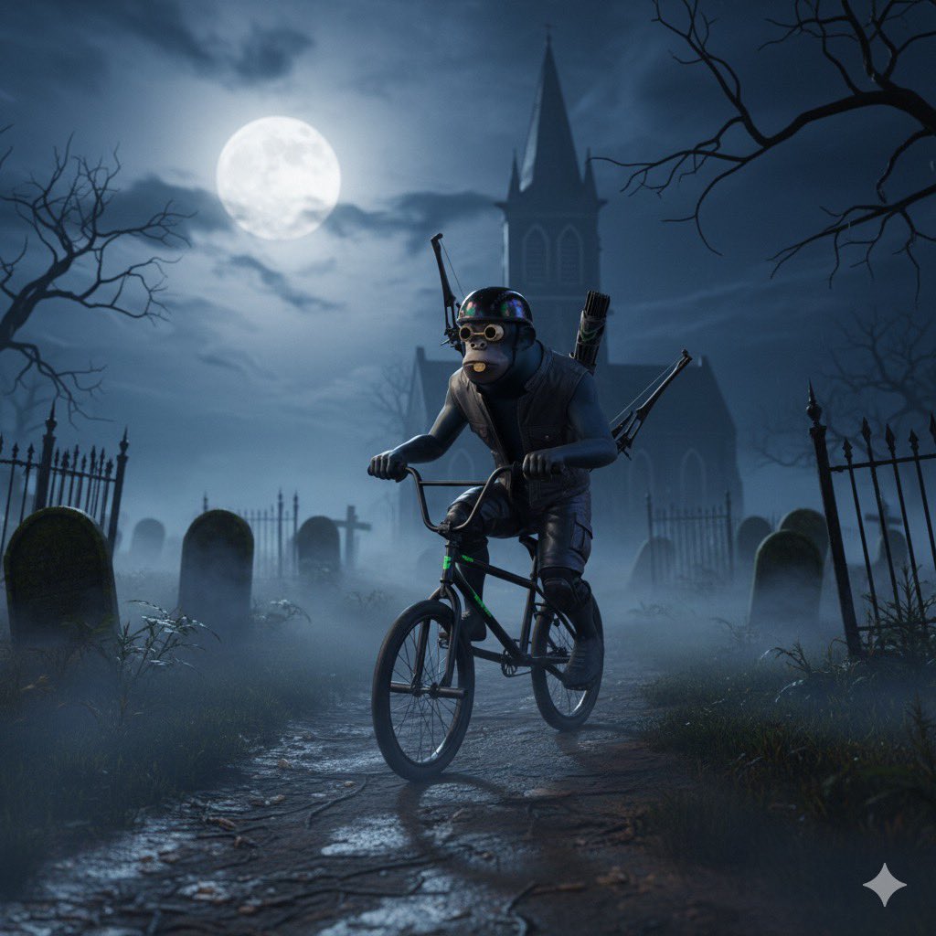 simonwilliams75's tweet image. Happy Halloween 🎃 to all members of the @EAPESCLUB Tribe! 
For those who are not members… Don’t be scared #jointhetribe and buy an NFT on @MagicEden 
discord.gg/eapesclub