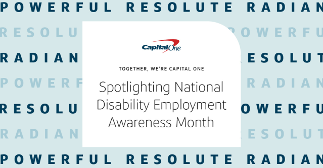 CeveniniEllen's tweet photo. Powerful. Resolute. Radiant. This National Disability Employment Awareness Month, let's shine a light on the unique and valuable contributions of people with disabilities and those who support them. Learn more about our commitment https://t.co/7S1ztEISvV https://t.co/ce2ST5n21Z