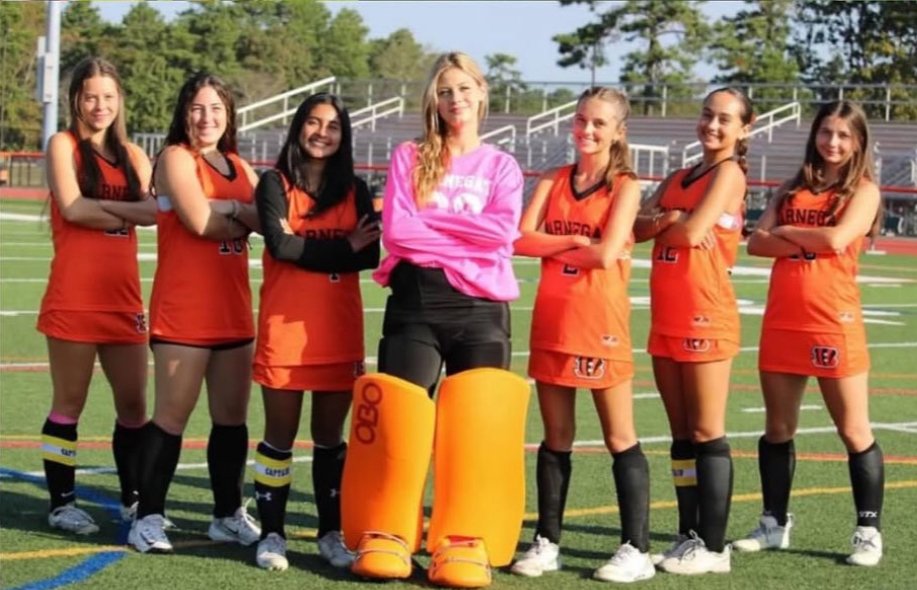 Congratulations to Jadeyn Bodziak on achieving her 300th career save 🏑 #barnegatinspires