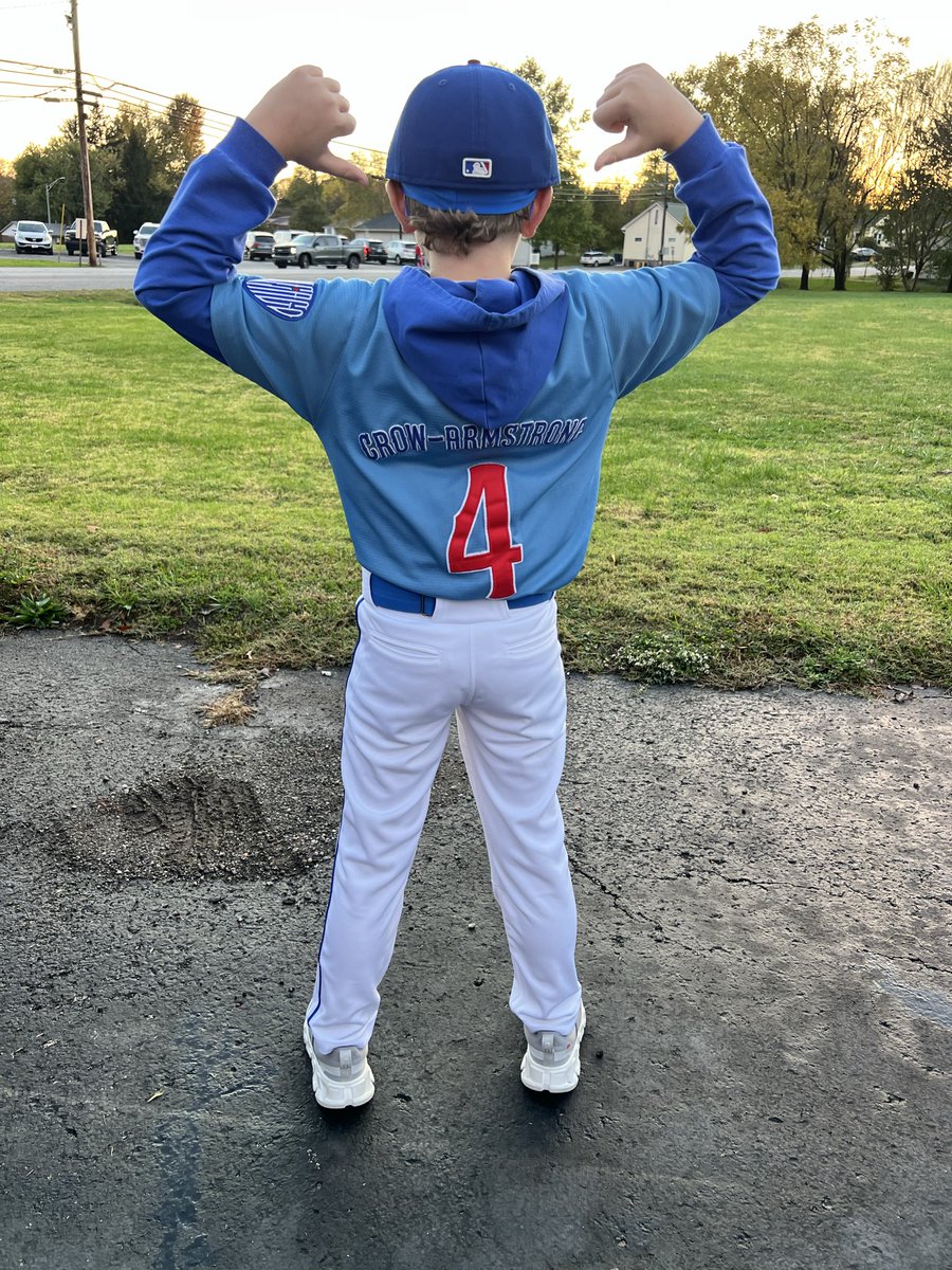 There was only one request for Clark this Halloween… Pete Crow-Armstrong! His momma absolutely nailed the PCA baseball card! 

<a href="/Topps/">Topps</a> &amp; <a href="/Cubs/">Chicago Cubs</a>, how’d we do?