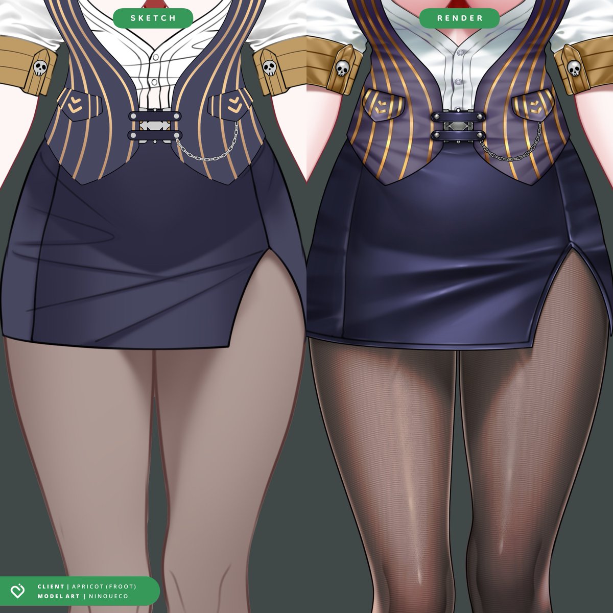 this one's for the tummy thigh enjoyers hehe
😌🤌 before ▸ after! ✨

#lichcraft