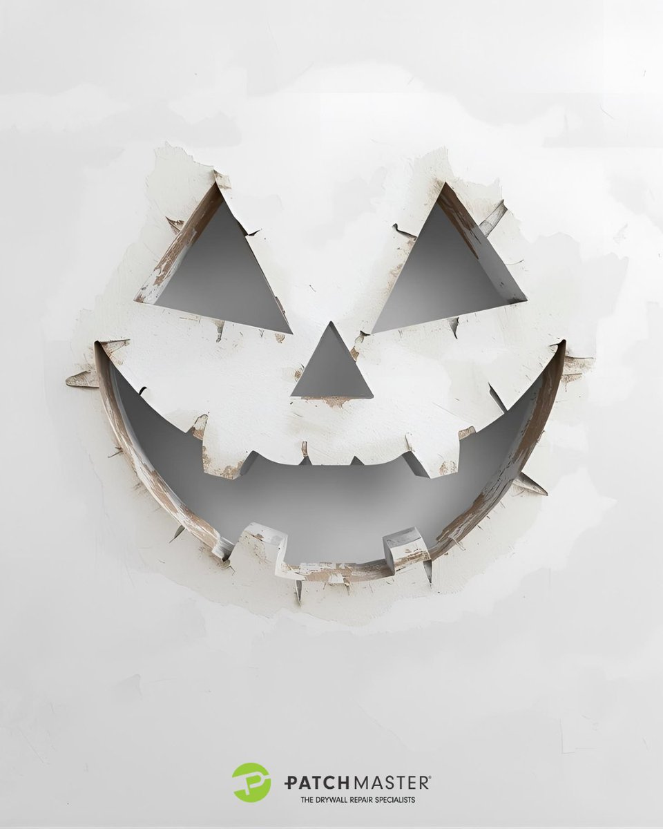 Happy HOLE-oween from PatchMaster, your trusted source for quality drywall repair.