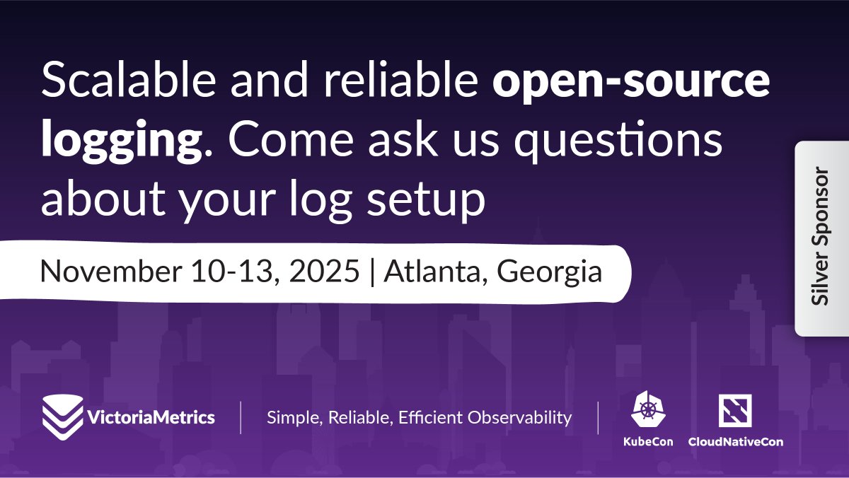 VictoriaMetrics's tweet image. 📈 #VictoriaLogs is your go-to, simple, reliable &amp;amp; cost-efficient logs solution that scales effortlessly. We&apos;ve got you covered, whether it&apos;s high performance, open-source flexibility, or a robust logs #database.
🟣 Do you want to learn more about #LogManagement tools?…