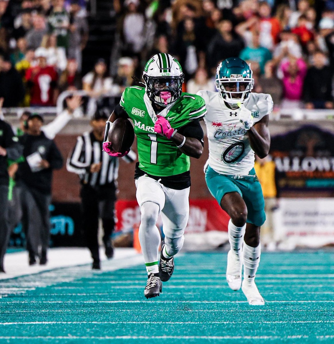 Boogie Trotter is currently tied for 1st in the nation with 5 interceptions this season.