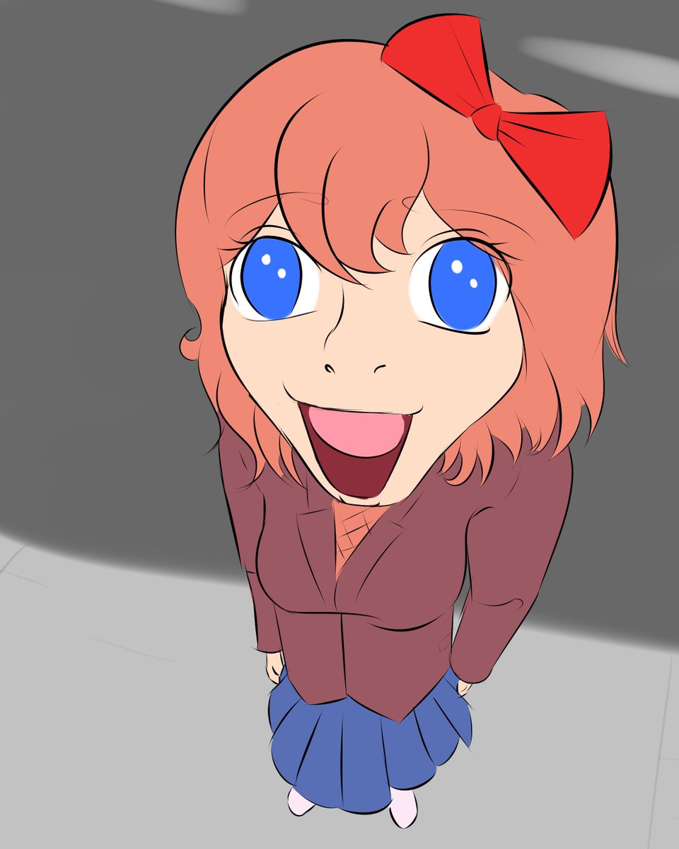 When you tell Sayori you love her too
#DDLC #DokiDokiLiteratureClub