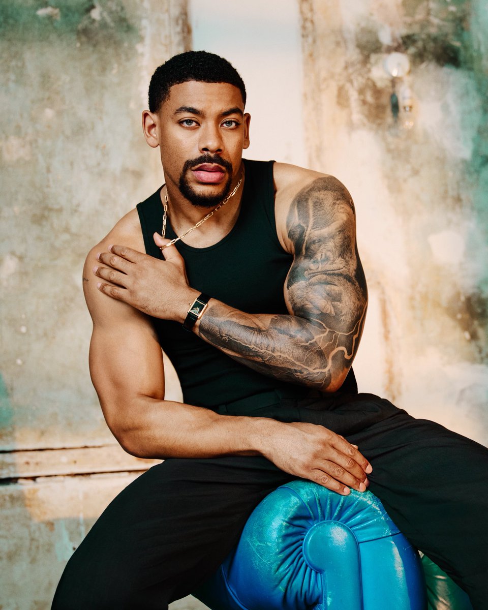 Recently with Aaron Pierre 📸