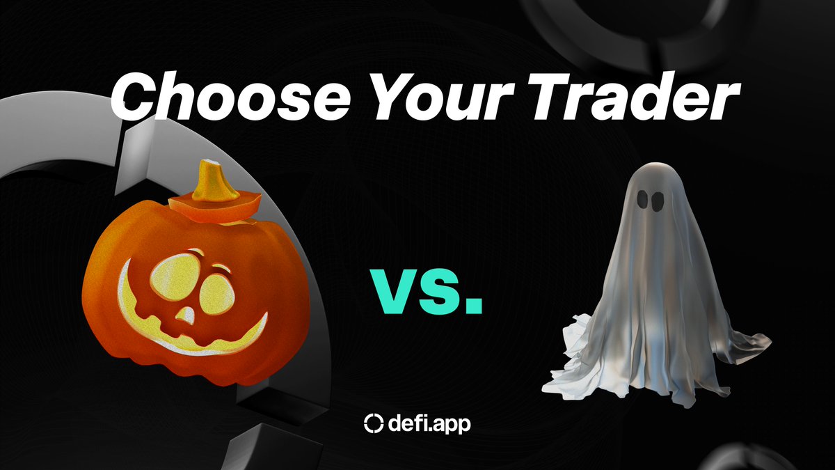 Who is more likely to win the Defi App Million Dollar Trading Contest?

Like = 🎃
Repost = 👻

The Contest begins next week.

Vote accordingly.

Happy Halloween.