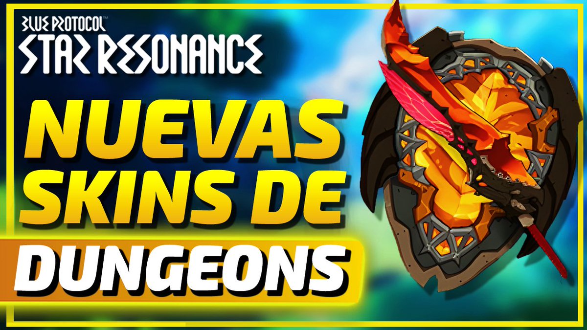 _LeveLEO's tweet photo. ✨ #BlueProtocolStarResonance 
✨ NUEVAS SKINS DE DUNGEONS !!

Así es, se vienen nuevas y otra forma distinta de farmearlas.. ahora.. SE CRAFTEAN y no van a la suerte. Te lo cuento toh en el enlace de abajo OwO

👉  https://t.co/5ypzmntN0i https://t.co/ykdi3MOJfG