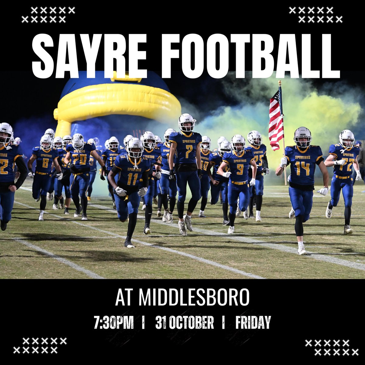 Sayre Football tweet media