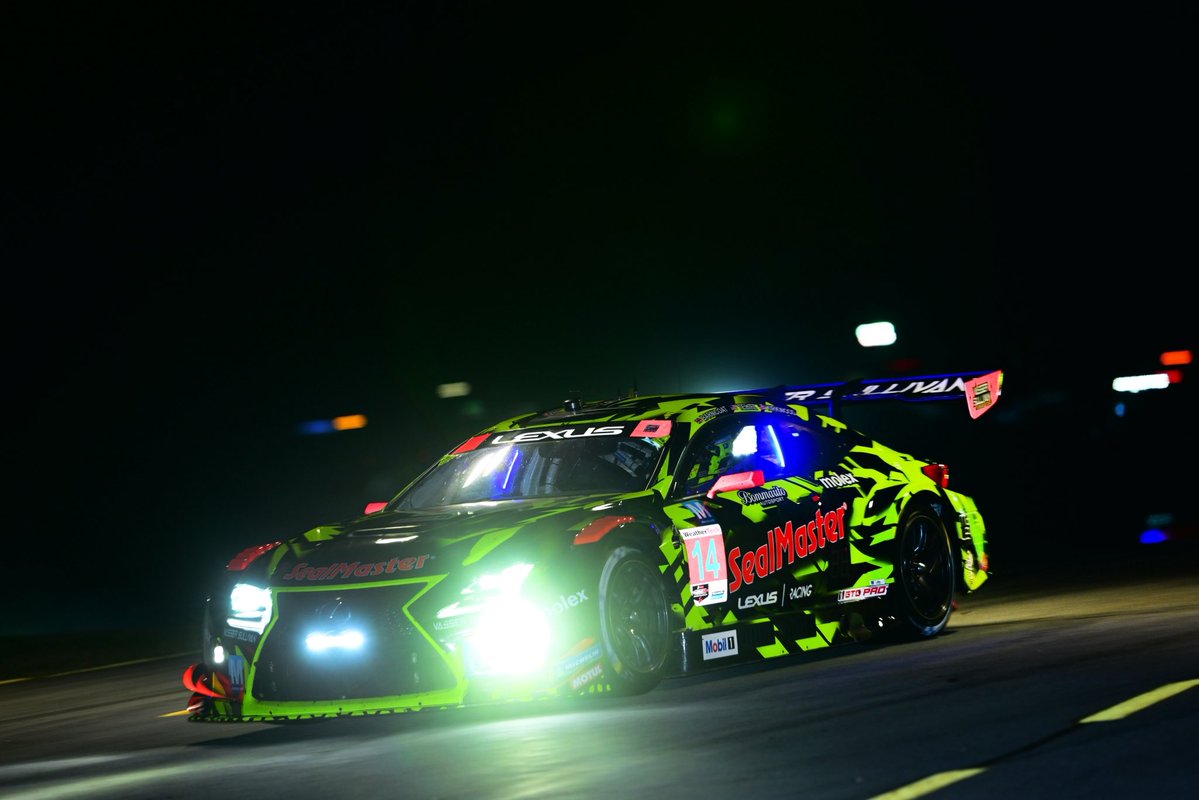 No trick, all treat. 🎃 #LexusPerformance #IMSA