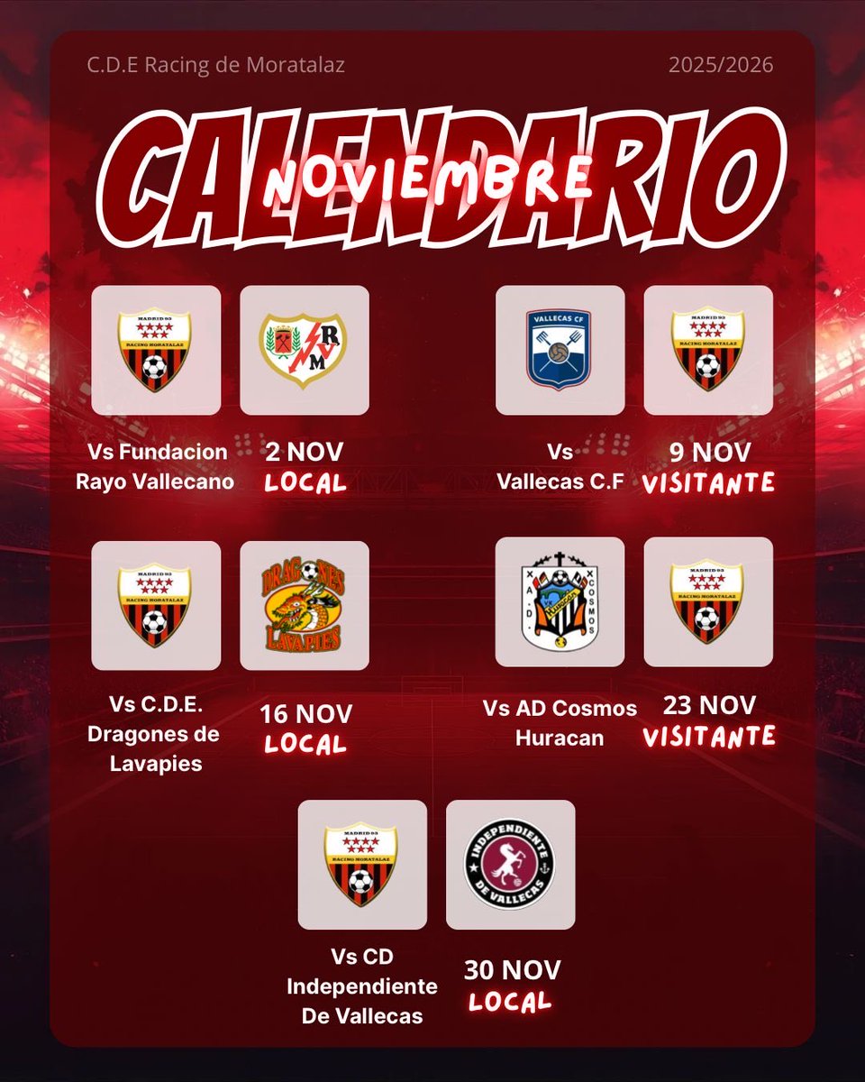 Racing de Moratalaz tweet media