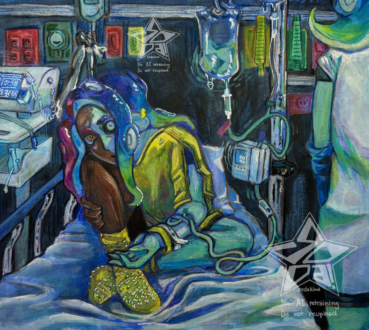 New Admission
#SplatoonArt #Splatoon3 #Splatoween