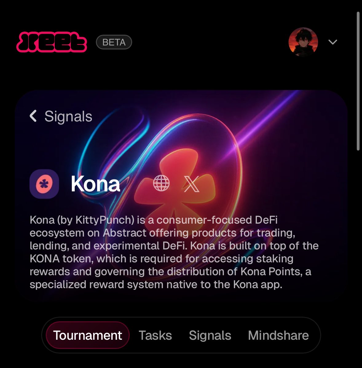 fwNuga's tweet photo. You can feel the shift in DeFi from prototypes to foundations.

@KonaDeFi is culture forming around participation, not farming.

Steady signal, regenerative design, insurance-backed, and built to last.

@MyriadMarkets takes prediction markets to the next level
Bet with points, not cash, as narratives trade in real time.

And @0xVDEX anchors it all with trustless verification and transparency powered by code and cryptography.
Every order leaves a verifiable trail.

The next cycle is about systems that self-prove, self-sustain, and self-correct.

@xeetdotai X @AbstractChain