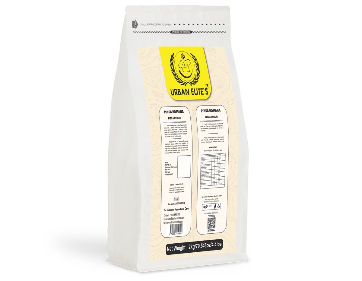 delianceindia's tweet image. 🇮🇹 The Roman art of perfection — reimagined.
Crisp outside, cloud-like within — that’s the magic of Urban Elite’s Pinsa Romana Flour.

🍞 Lightness &amp;amp; balance
🔥 Airy crumb &amp;amp; perfect hydration
🌾 True Roman soul, modern craft

#UrbanElite #PinsaRomana #RomanPala #ChefCraft #Pizza