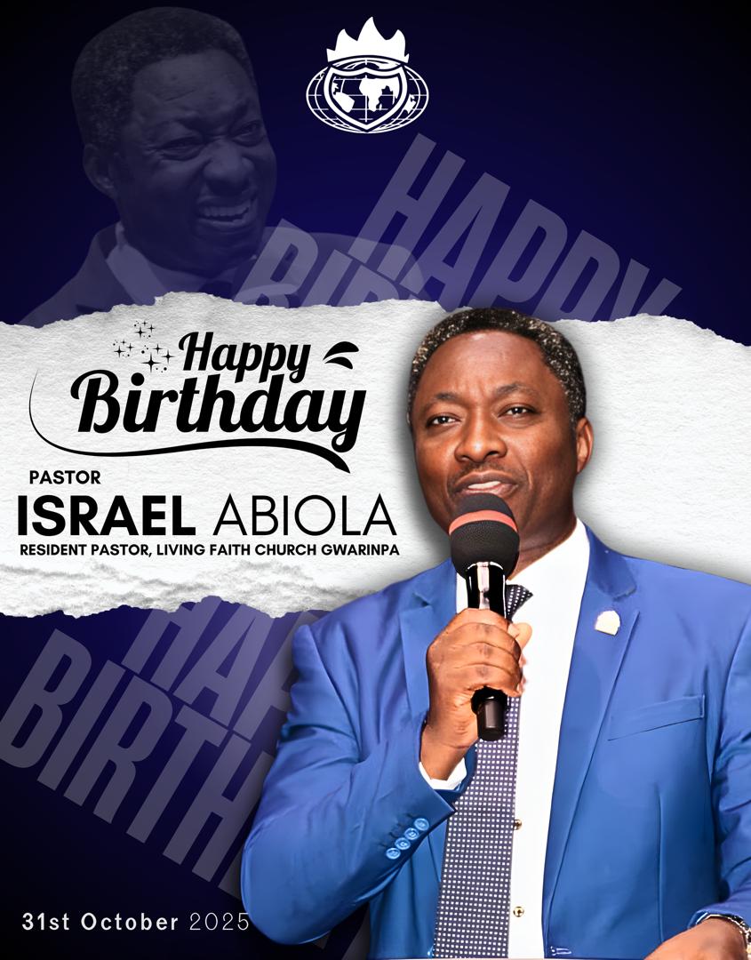 lfcgwarinpaabj's tweet photo. The entire @LivingFaithChurch Gwarinpa Abuja FCT wishes our Resident Pastor a Happy Birthday
#lfcliveservice #winnerschapel #winnerschapelinternational #breakinggenerationalcurses @lfcgwarinpaabj https://t.co/bDCjSNOJPO