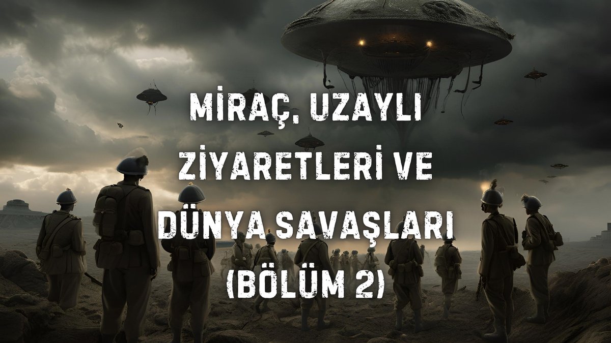 ercanaldantr's tweet photo. MİRAÇ, UZAYLI ZİYARETLERİ VE DÜNYA SAVAŞLARI (BÖLÜM 2)

İsrail oğulları demişken bu kelime kuranda “ben-i isra-iyl" olarak geçer ve bu özel bir isim değildir.

Beni: oğul, İsra: çıkmak, yükselmek, İyl: El, Allah'ın kulu demek olup 2 ana anlamı vardır.

Allah/El’in kulu yükselmişlerin oğulları (yani yükselenlerin) Allah/El’in kulu yürüyenlerin oğulları (yani Mısır’dan çıkanlar) "İsr-a/Esr-a" kelimesi aynı kökten olup, İsra suresi ilk ayette "götürdü, yürüttü" anlamında kullanılmıştır.

"Tanrı kuluna bir kısım ayetlerini göstermek için; kulu Musa'yı geceleyin, yasak olan secde (itaat) yerinden alıp, uzaktaki bir secde (itaat) yerine götürdü".

Ayetin birebir çevirisi bu şekildedir.

Mescid-i haram: yasak olan secde/itaat yeri, Mescid-i Aksa ise: Uzakta bulunan secde/itaat yeri demektir.

Fıkıh ve hadis kitaplarında iddia edildiği gibi Muhammed, bir katır sırtında Miraca çıkıp sonrasında 7 kat göğü aşıp, Tanrı ile namaz pazarlığı yapmamıştır.

Zaten ayetin devamında muhatabın Musa olduğu yazmaktadır.

Tanrı Musa'ya kitabı vereceği uzak bir yere götürüyor.

İsra/Esra kelimesinin karşılığı ister yürümek/götürmek, ister yükselmek olsun bize verilmek istenen mesaj “bir yerden başka bir yere seyahat edilmiş” olduğudur.

Peki bu ziyaretçiler bir geçit/güzergah kullanıyor mu?

Kur'an, “Saat yaklaştı, ay yarıldı” diyor (Kamer 1).

Ay’ın bir üs olduğu ve Hitler’in bunu bildiği hatta sarı saçlı ve mavi gözlü alman ırkının uzaydan geldiğine dair birçok yazı ve video yayınlandı.

Bunların bazılarının gerçeklik payı var.

18 ve 19. yüzyılda tabletlerin keşfi ile Darwin, Einstein, Tesla vs. bilim adamlarının ortaya attığı iddialar, sürdürdüğü çalışmalar ve olağanüstü teknolojik atılımlar, dünyanın seyrini değiştirdi.

Amiral Byrd’in 1933'te Antartika seferlerine başlamasından sonra, 1938'de 2. dünya savaşı patlak veriyor.

Amiral Byrd 1947 Şubatında Agartha'yı keşfediyor ve Temmuz 1947'de Roswell'de bir uçan daire düşüyor.

Tüm bunlar bir tesadüf olamaz!

Yoksa bizi sahte bir tarihle mi aldattılar?

Yoksa bu büyük savaş ziyaretçiler ile mi yapılmıştı?

Amiral Byrd günlüklerinde: "Dünya'nın içinde başka bir dünyanın bulunduğunu, buraya girerken kendisine ufoların eşlik ettiğini, girdikten sonra da uzun boylu sarışın insanların kendisini karşıladığını ve bilge üstadları ile görüştüğünü ve görüştükten sonra yine ufoların eşliğinde mekanı terk ettiğini" yazmıştır.

Byrd'in görüştüğü üstad: Atom bombasını keşfettiniz ve bizim (üzerinde gamalı haç olan) bir "Flugelrad"ımızı düşürdünüz!

Barbarlığınız tüm dünyayı yok etmenin eşiğinde.

Buna bir son verin! diye uyararak ve bu uyarıyı üstlerine de bildirmesini söyleyerek pilotu uğurlamıştır.

Amerika'nın, Nazileri ve Ufo'ları neden sevmediğini şimdi daha iyi anladığınızı umuyorum.

Neden büyük savaş sonrası tüm kitapların yakıldığını da!

Bizden gizledikleri o kadar çok şey var ki!

Her ne kadar savaş 1945'te bitti denilse de bu büyük savaşın ziyaretçilerin ifşası ile ilgili olabileceğini düşünüyorum.

Konuyu bu bağlamda değerlendirecek olursak, geçit/güzergah yer altında da olabilir.

İncil’de buna benzer bir ziyaret anlatılırken, ziyarete gelenlerin Mısır tanrıları gibi hayvan maskeli oldukları yazılıdır.

Vahiy 4-8 Bundan sonra gökte açık duran bir kapı gördüm.

Benimle konuştuğunu işittiğim, borazan sesine benzeyen ilk ses şöyle dedi: “Buraya çık!

Bundan sonra olması gereken olayları sana göstereyim.”

O anda Ruh’un etkisinde kalarak gökte bir taht ve tahtta oturan birini gördüm.

Tahtta oturanın, yeşim ve kırmızı akik taşına benzer bir görünüşü vardı.

Zümrüdü andıran bir gökkuşağı tahtı çevreliyordu.

Tahtın çevresinde yirmi dört ayrı taht vardı.

Bu tahtlara başlarında altın taçlar olan, beyaz giysilere bürünmüş yirmi dört ihtiyar oturmuştu.

Tahttan şimşekler çakıyor, uğultular, gök gürlemeleri işitiliyordu.

Tahtın önünde alev alev yanan yedi meşale vardı.

Bunlar Tanrı’nın yedi ruhudur.

Tahtın önünde billur gibi, sanki camdan bir deniz vardı.

Tahtın ortasında ve çevresinde, önü ve arkası gözlerle kaplı dört yaratık duruyordu.

Birinci yaratık aslana, ikincisi danaya benziyordu.

Üçüncü yaratığın yüzü insan yüzü gibiydi.

Dördüncü yaratık uçan bir kartalı andırıyordu.

Dört yaratığın her birinin altışar kanadı vardı.

Yaratıkların her yanı, kanatlarının alt tarafı bile gözlerle kaplıydı.

Buradan anlıyoruz ki bu ziyaretçi tanrılar ile Mısır'lı tanrılar arasında bir bağ var yada tam olarak kendileri.

Abydos tapınağının duvarlarına bu figürü boşuna çizmediklerini düşünüyorum.

Evet, daha önce sizlere Musa, Muhammed ve İsa’nın aynı kişiler olabileceğini, Muhammed’in anlamının hamdedilen/övülen demek olduğunu ve global çapta bir özgürlük hareketi başlattığı için bu isimle anıldığını söylemiştim.

İsa köleleri özgürleştirmek için mücadele ediyor ama insanlar onu satıyor, o da sedir ağaçlarının bulunduğu yerdeki iniş rampasını kullanarak bu dünyayı terk ediyor.

Çünkü bu hikaye için Kuran'da: “onu öldürmediler ve asmadılar, biz onu katımıza yükselttik” diyor (bakınız Nisa 155) ve giderken de buradaki kuleleri yerle bir ediyorlar.

Vahiy 18. 2 Melek gür bir sesle bağırdı: “Yıkıldı!

Büyük Babil yıkıldı!

Cinlerin barınağı, Her kötü ruhun uğrağı, Her murdar ve iğrenç kuşun sığınağı oldu.

Sanırım bu yüzden ona son peygamber deniliyor.

Ahzab 40 – Muhammed (övülen), sizin erkeklerinizden hiçbirinin babası değildir.

Fakat o, Allah'ın Resûlü ve peygamberlerin sonuncusudur. Allah her şeyi hakkıyla bilendir.

Videoyu bitirirken küçük bir ayrıntıya daha değinmek istiyorum.

Babil'deki yıkılan bu kuleler büyük bir ihtimalle iniş/kalkış rampası idi.

Irak'ın işgali sonrası bir geçit keşfedildiği bir dönem yazılıp çizilmişti.

Tesla'nın yıkılan kuleleri de acaba bunlara mı benziyordu?

Bildiğiniz gibi bu kuleleri yıkanlar da Yahudi İsrailoğullarının kapitalist torunlarıydı!

Bedava elektrik/elektromanyetiği kullanarak ilerleyen araçlar projesi elbetteki Petrol baronlarının hoşuna gitmeyecekti!

Acaba Tesla bu kuleler sayesinde gizli geçitleri mi bulmuştu?

Yada ziyaretçiler ile iletişime mi geçmişti?

Çünkü ufo olayları ve kaos (dünya savaşları) hep bu tarihlerden sonra patlak veriyor.

Nasa'nın her söylediğine inanmasam da bu tür geçitlerin var olduğu ile ilgili yapmış olduğu haberleri önemsiyorum.

Bu ziyaret konusunu ve burada anlattıklarımı daha iyi anlayabilmeniz için Tesla'nın hayatını araştırmalısınız ve Beşinci Element filmini dikkatli bir şekilde yeniden izlemelisiniz.

Filmin senaryosu (neredeyse tümüyle) Sümer tabletleri ve Kutsal kitapların mesajlarına göre oluşturulmuş.

Bizlere de bu olası ziyaretler hakkında fikirler vermektedir!