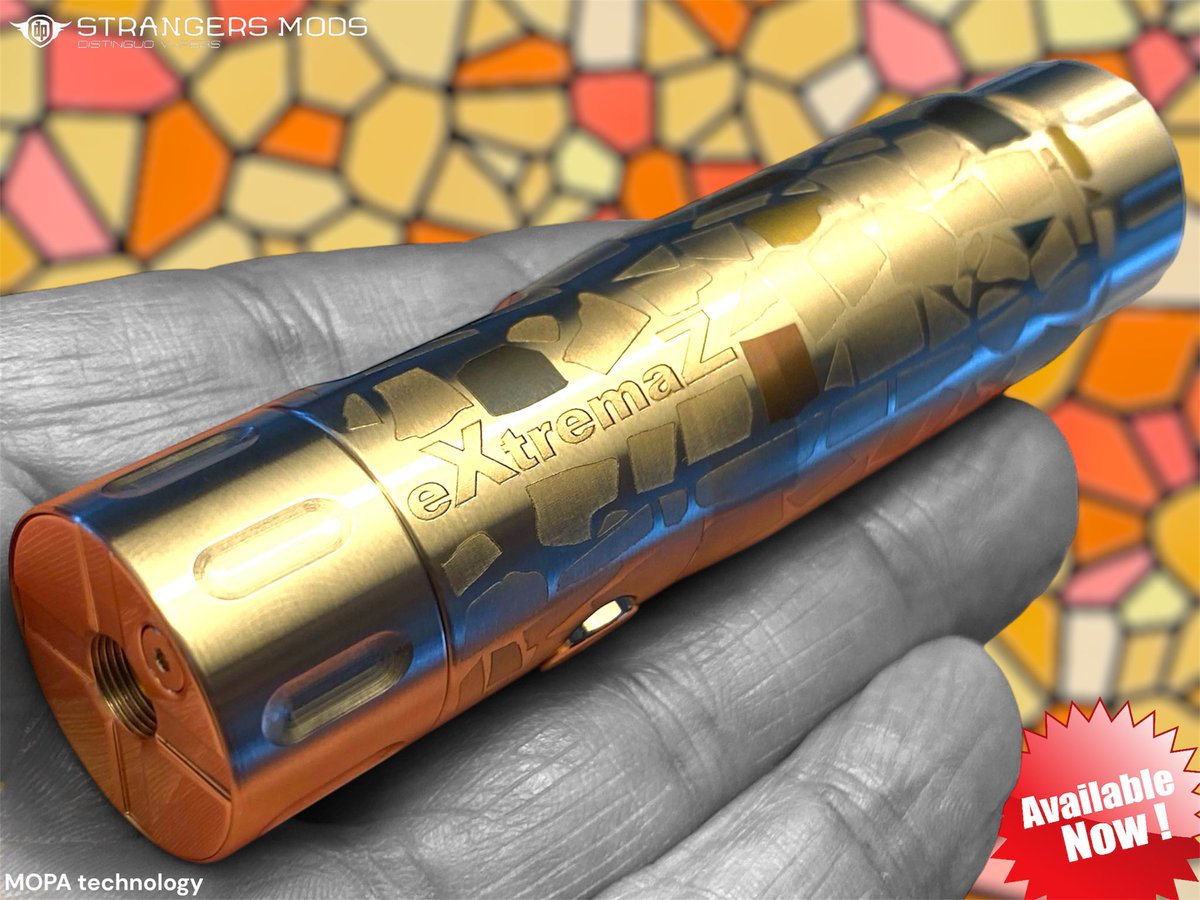StrangersMods's tweet photo. NEW eXtremaZ
MOSAIC LIMITED EDITION
(unrepeatable #1/1)
by STRANGERS MODS
🔥AVAILABLE NOW🔥
⚠️INFORMATION IN PM⚠️
https://t.co/eyIx7S9Y9s
https://t.co/L1oWZDBdWD
#vaper #vape #vapers #vapes #mods #esig #svapo #vapeinitaly #subohm #vapefam #vaping #boro #boxmod https://t.co/VNJS9PBhvm